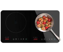 PRECIAZO Amazon! Placa inducción portátil 2 fuegos Cecotec Full Magma Double a 99€