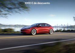 ¡1000€ de descuento en tu próxima compra de un Tesla!