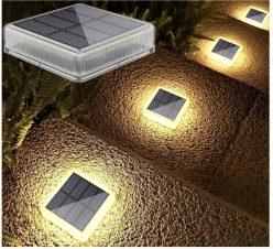 Preciazo Amazon! 4x Luces Solares Suelo Exterior a 14.9€