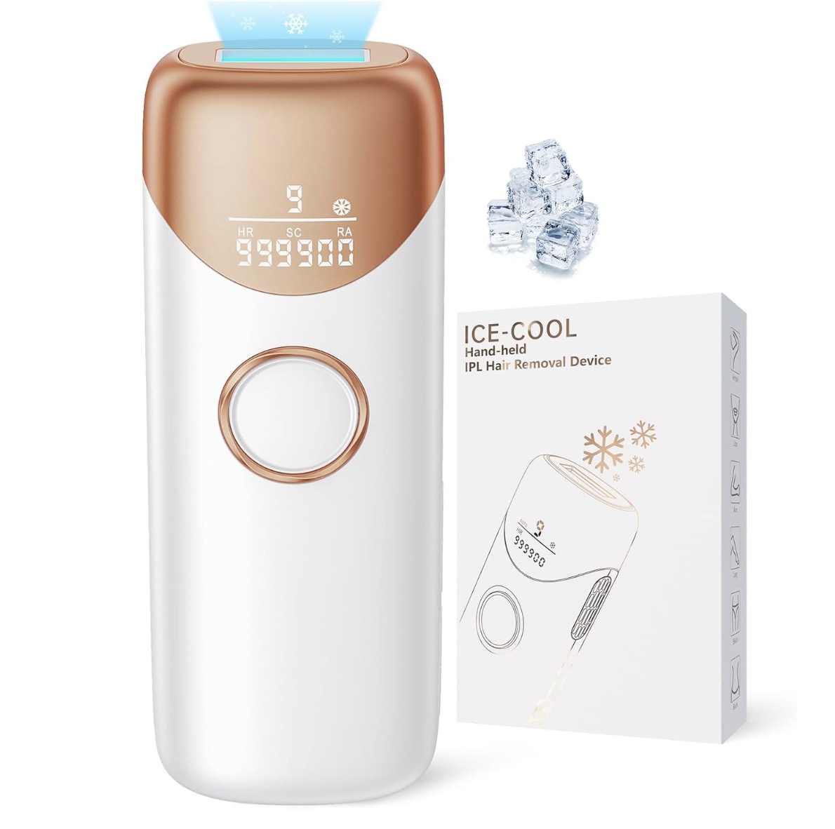 Depiladora Laser IPL con refrigeración