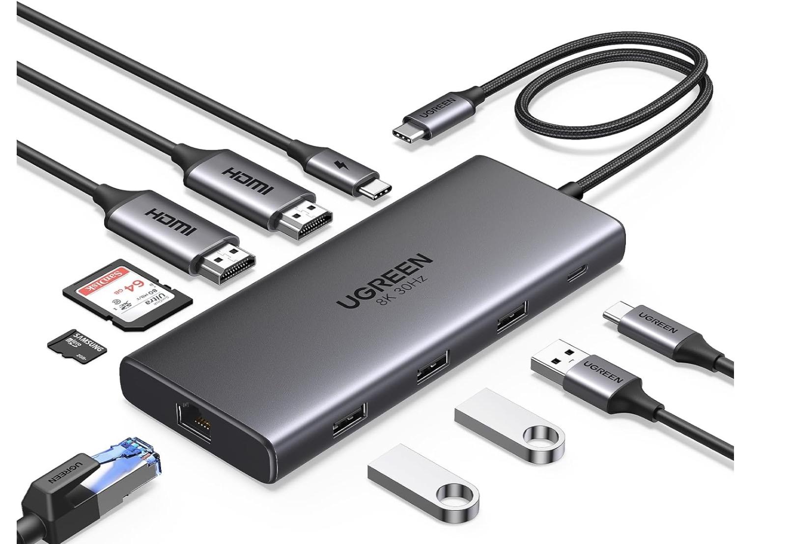 HUB 10en1 UGREEN Revodok Pro 210