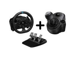 OFERTAZA! Pack Logitech G923 Volante y Pedales a 259€