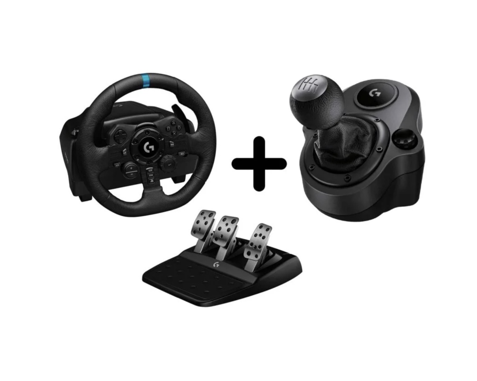 Logitech G923 Volante y Pedales