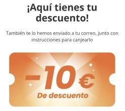 10€ Dto. para pedidos +100€ en PcComponentes