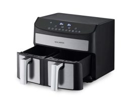 Preciazo! Freidora doble de Aire 8L 1700W a 53,9€