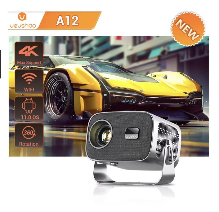 Mini Proyector Vevshao A12