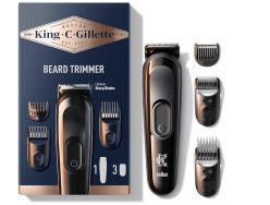 PRECIAZO AMAZON! Recortadora de barba y cortapelos inalámbrica King C. Gillette a 19,9€