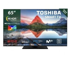 Rebaja! TV Toshiba 4K HDR10 Dolby Vision 55″ a 254€ y 65″ a 339€