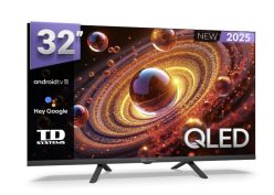 Chollito! Smart TV TD Systems 32″ QLED Android TV a 125€