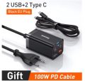OFERTA! Cargador Baseus 65W/100W GaN 6 USB C a 16,6€