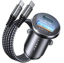 Preciazo Amazon! Cargador 36W + Cable USB C a 3,4€