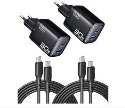PRECIAZO AMAZON! 2x Cargador carga rápida 30W INIU a 21,9€