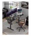 PRECIAZO! Escritorio Eléctrico Songmics 140x60cm a 92,9€