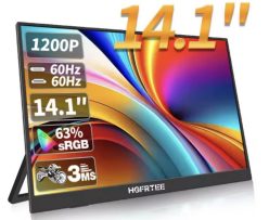 CHOLLO! Monitor portátil 14″ FHD 60Hz HDR10 a 47€