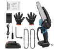 OFERTA! Mini motosierra de poda eléctrica 6″ + bateria + accesorios a 20,6€
