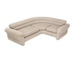 OFERTA! Sofá Inflable Intex Corner Beige a 117,9€