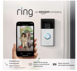OFERTA AMAZON! Videotimbre Ring 2024 con batería a 59,9€