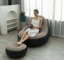 Chollo! Sofá perezoso inflable a 15€