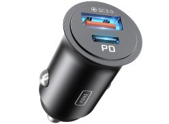 OFERTA AMAZON! Cargador Coche rápido INIU 60W a 3,49€
