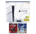 Rebaja! PS5 PlayStation Slim 1TB Lector + Spider-Man 2 y Astro Bot a 469€