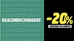 Plan Renove Mediamarkt y 20% adicional de descuento en producto reacondicionados