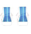 PRECIAZO! 2x Silla de playa plegable a 22,7€