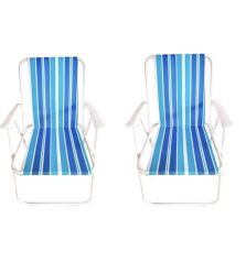 PRECIAZO! 2x Silla de playa plegable a 22,7€