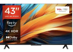 Preciazo Amazon! TV TCL QLED 4K FireTV 43″ a 229€ y 55″ a 299€
