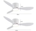 Preciazo! Ventilador de techo Iralan LED + Mando a 39,9€
