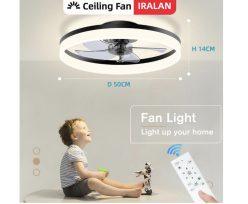 PRECIAZO! Ventilador de techo compacto 73W + Iluminación LED + APP a 33,5€