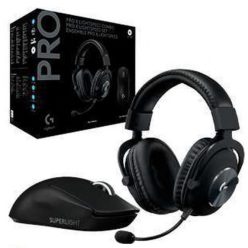 Chollo Pack! Raton Lohitech G Pro X Superlight y Auriculares G Pro X a 119€