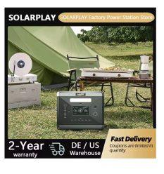 BUEN PRECIO! Estación de energía Solarplay Q2501 2160WH 2400W a 438,3€
