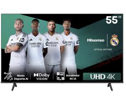 Preciazo Amazon! TV LED Hisense 4K Dolby Vision HDR 55″ a 276€