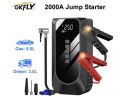 BUEN PRECIO! Arrancador + Inflador de coche 2000W 12000mAh 2en1 a 26,6€