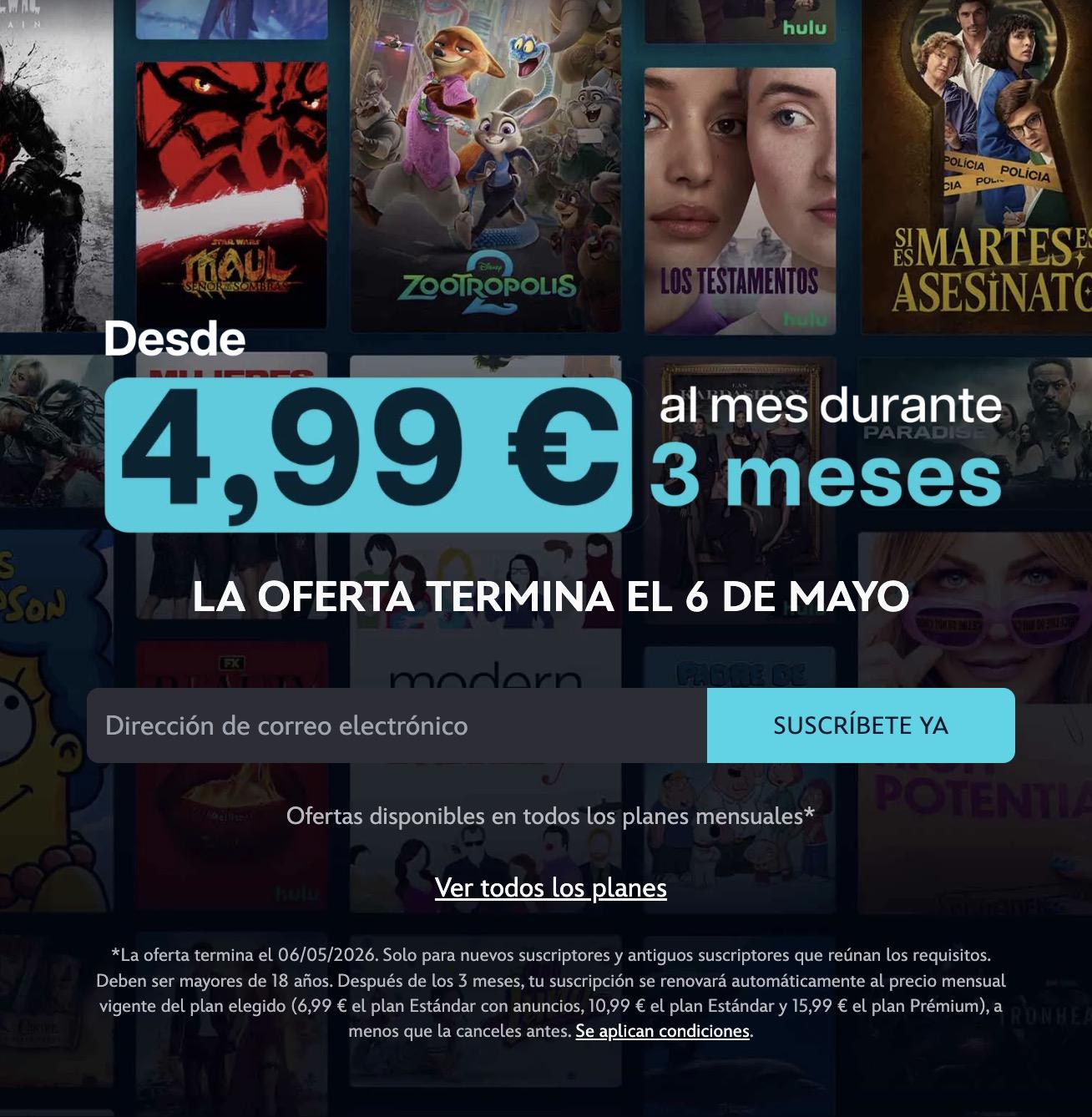 disney+ 4 meses