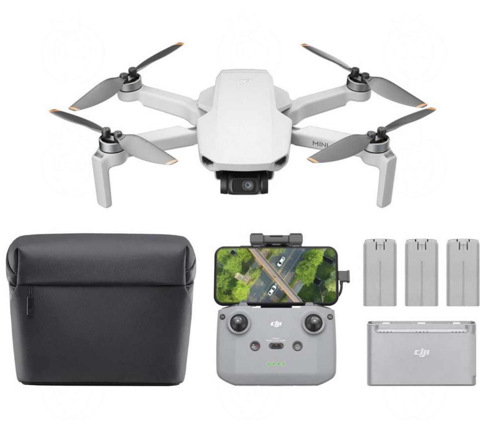 DJI Pack Mini 4K 3 baterias
