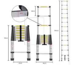 Chollo con descuento! Escalera telescópica a 18,9€