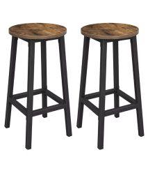 Rebaja! Juego 2 Taburetes bar VASAGLE a 32,1€