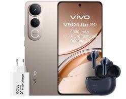OFERTA AMAZON! VIVO V50 Lite 5G 8/256GB a 272€