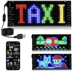 Chollo Amazon! Letrero LED ideal para coche, ventana, escritorio a 8.9€