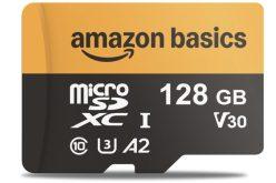 OFERTA FLASH! MicroSDXC Amazon Basics 128GB a 11,07€