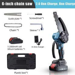 Preciazo! Mini motosierra inalámbrica de 18V a 15,8€