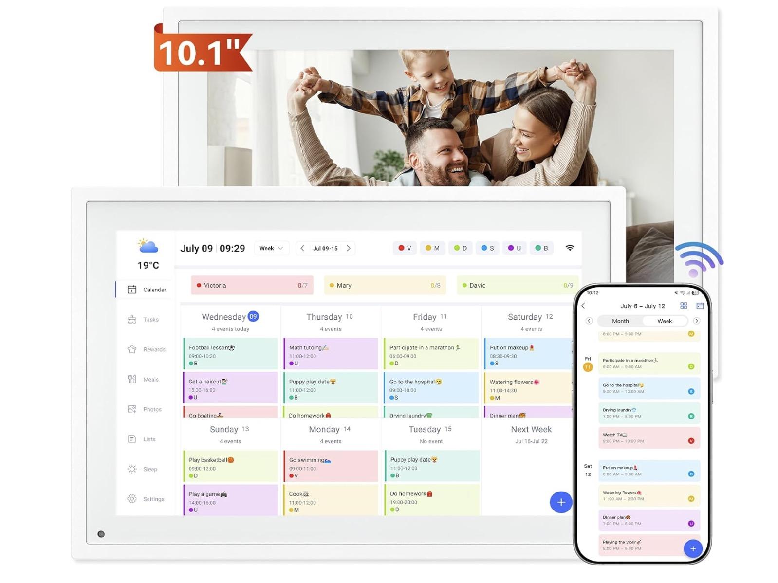 Calendario Digital Inteligente TABWEE P10