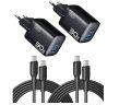 PRECIAZO AMAZON! 2x Cargadores INUI 30W + cables a 11,7€