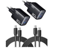 PRECIAZO AMAZON! 2x Cargadores INUI 30W + cables a 11,7€