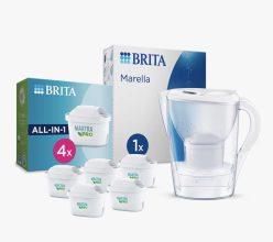 OFERTAZA! Jarra Filtrante Brita Marella + 5 filtros a 32€