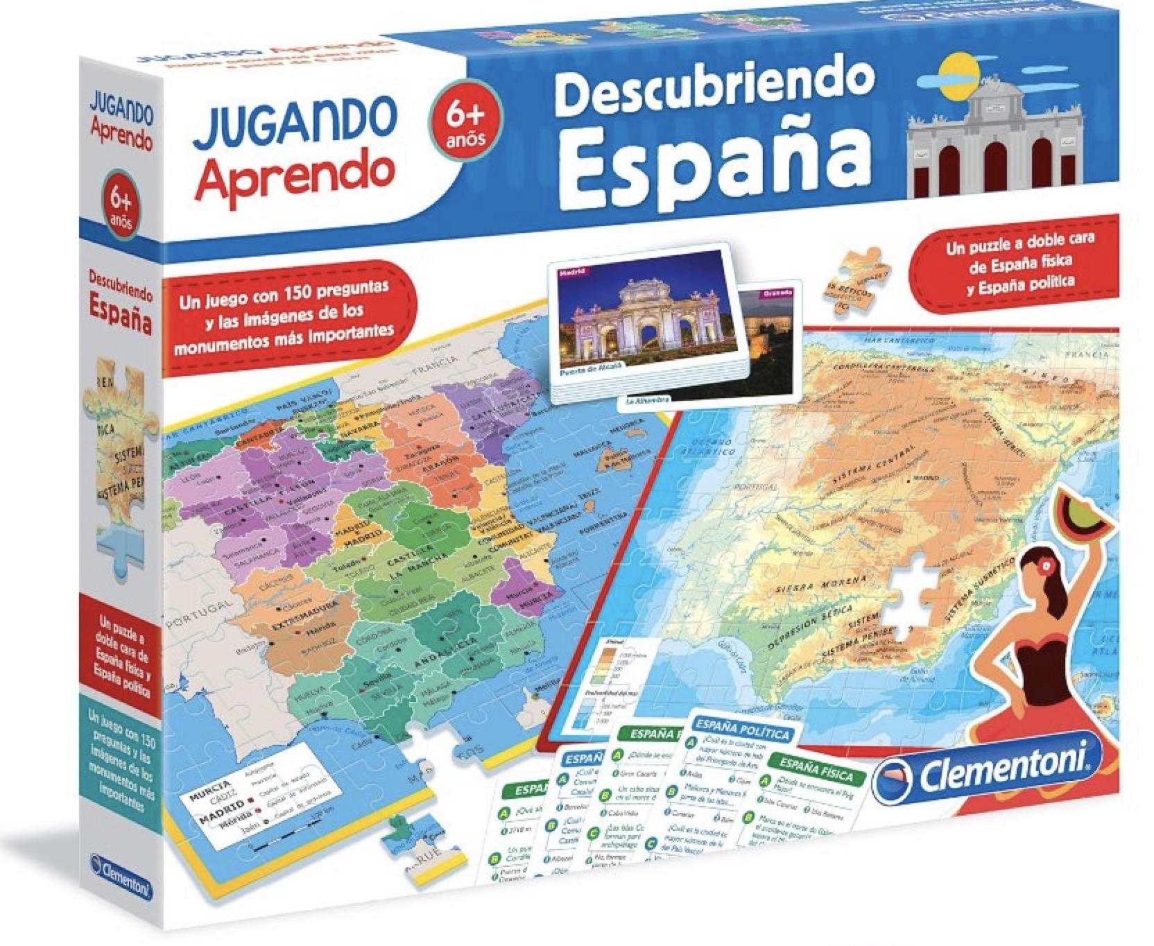 Juego Educativo Descubriendo España Clementoni