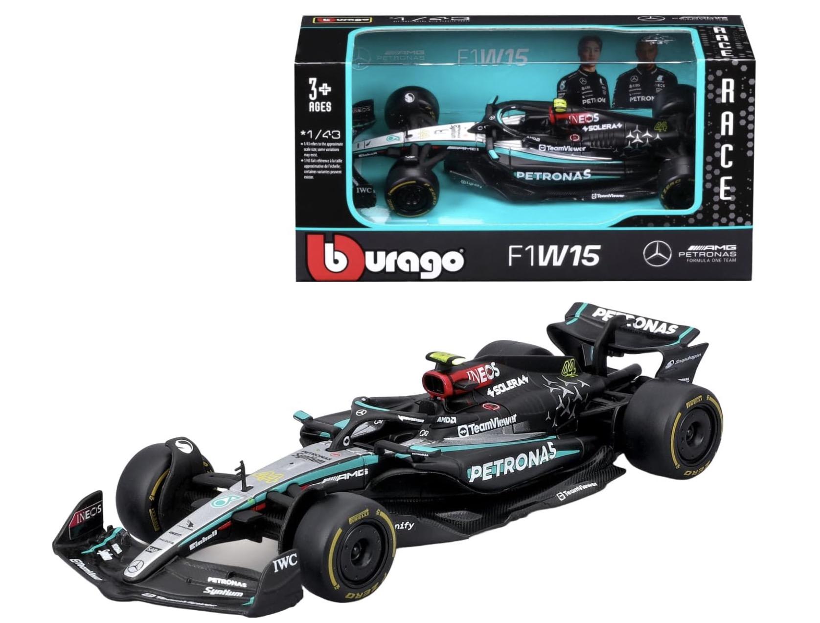 Maqueta Mercedes AMG Petronas W15