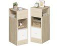 BAJADA DE PRECIO! 2x Mesitas noche con cajón a 52,2€