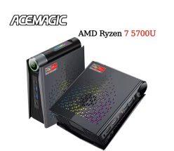 OFERTA! Mini PC ACEMAGIC S3A AMD Ryzen 7 5700U 16GB+512GB a 207€